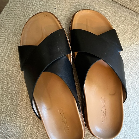 Madewell Black Leather Mules - Picture 4 of 5